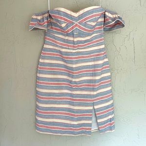 Brand New BNWOT Hutch dress size 12. Sweetheart corset style. July 4th